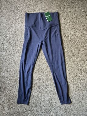 Halara High-Waist Sculpt Leggings in Slate Blue